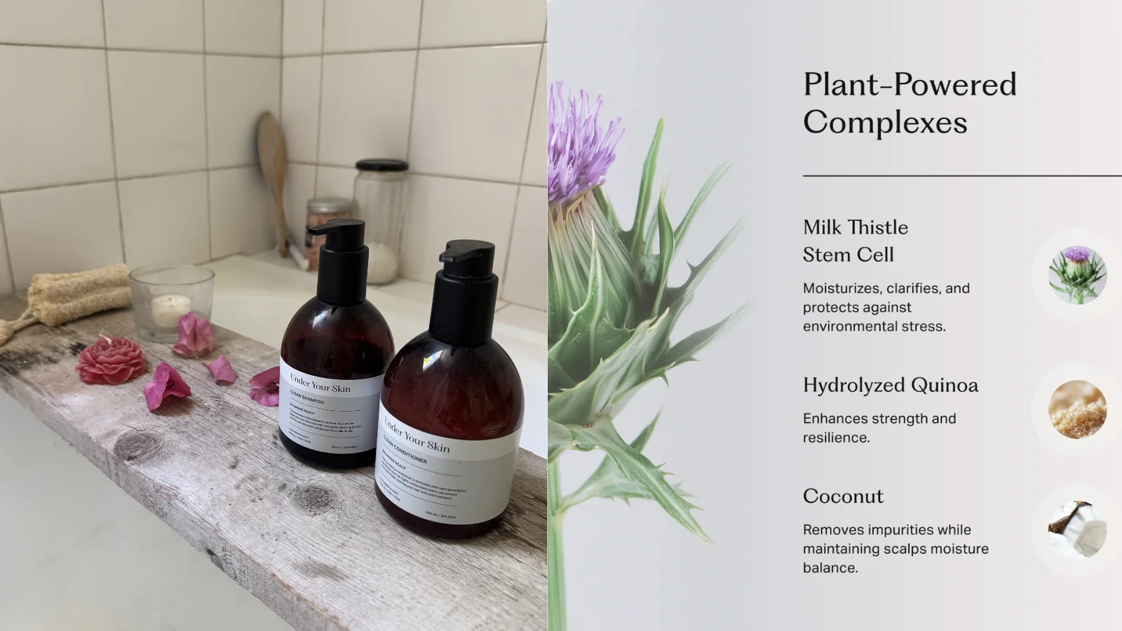The First Hair Products I Truly Make Sure I Always Have — For the past several years, one thing has stayed constant in my routine: Under Your Skin’s Detox shampoo and conditioner.

They are the very first hai...
